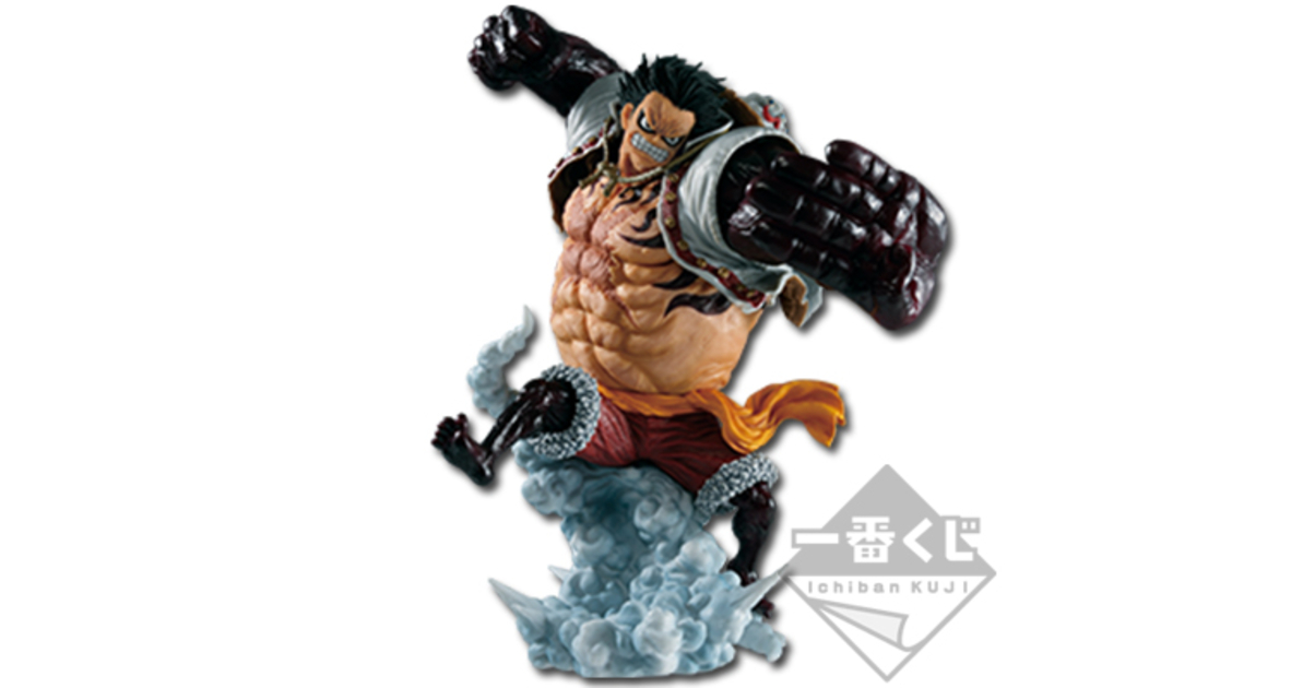 BANPRESTO ICHIBAN KUJI ONE PIECE LUFFY GEAR 4 LOT A - FIGURINES MANGAS